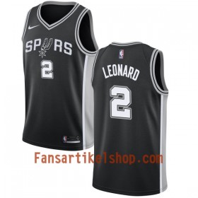 NBA San Antonio Spurs Trikot Kawhi Leonard 2 Nike 2017-18 Schwarz Swingman - Herren